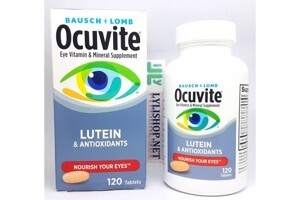 Thuốc bổ mắt Bausch and Lomb Ocuvite có Lutein 120 viên