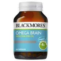 Thuốc bổ não Blackmores Omega Brain Health 4 lần DHA 60 viên