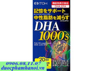 Thuốc bổ não DHA 1000 Itoh của Nhật 120 viên