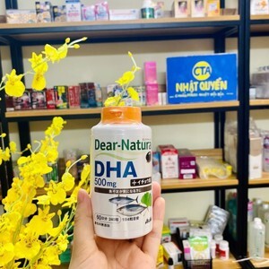 Thuốc bổ não DHA Asahi Dear natura 500mg - 240 viên