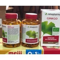 Thuốc bổ não ginkgo Arkopharma 150 viên  của Pháp