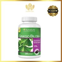 Thuốc bổ não Ginkgo Biloba 120mg Trunature của Mỹ (cao cấp)