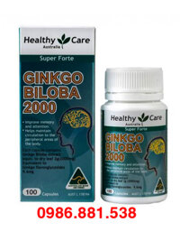 Thuốc bổ não Ginkgo Biloba 2000 Úc
