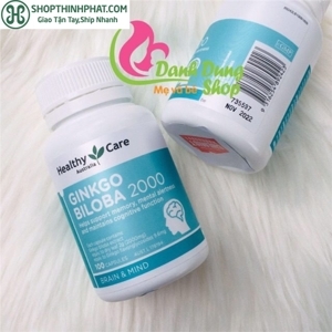 Thuốc bổ não Healthy Care Ginkgo Biloba hàm lượng 2000mg