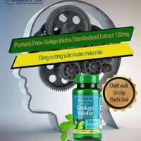 Thuốc bổ não Mỹ Ginkgo Mỹ Biloba Standardized Extract
