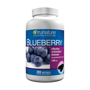 Thuốc bổ não từ trái việt quất Trunature Blueberry 1000mg 200 viên