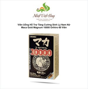 Thuốc bổ sinh lý dành cho nam giới Orihiro Maca Gold Magnum 1000