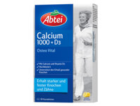 Thuốc bổ sung canxi : Abtei Calcium 1000 + D3 Osteo Vital