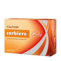 Thuốc bổ sung canxi dạng uống Calcium Corbiere Extra (Hộp 30 ống x 10ml)