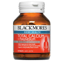 Thuốc bổ sung Canxi và Magie Blackmores Total Calcium + Magnesium 60 Viên