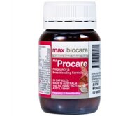 Thuốc bổ sung DHA, EPA, Vitamin và khoáng chất cho phụ nữ mang thai và cho con bú  Thuốc PM Procare Catalent ( hộp 30 viên )