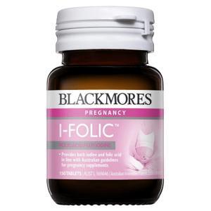 Thuốc Bổ Sung I-ốt & Axit Folic Blackmores I-Folic 150 viên