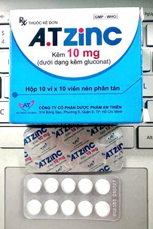 Thuốc bổ sung Kẽm Atzinc Siro hộp 30 Ống