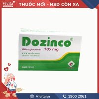 Thuốc bổ sung kẽm Dozinco 15mg | Hộp 100 viên