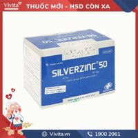 Thuốc bổ sung kẽm SilverZinc 50 | Hộp 100 viên