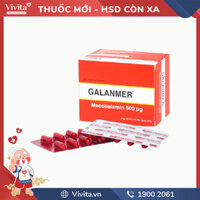 Thuốc bổ sung vitamin B12 Galanmer | Hộp 100 viên
