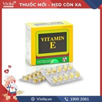 Thuốc bổ sung vitamin E (Robinson) | Hộp 100 viên