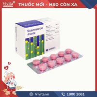 Thuốc bổ sung vitamin nhóm B Scanneuron l Hộp 100 viên