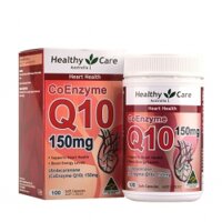 Thuốc bổ tim Healthy Care CoEnzyme Q10 150mg, Chai 100 viên