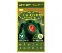 Thuốc Bổ Tim Wealthy Health Maxi Co-Q10 150mg+E