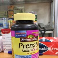 Thuốc bổ tổng hợp Prenatal Multi + DHA