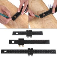 Thước bỏ túi chính xác Alli Chế biến gỗ theo phong cách rõ ràng cho thước chữ T