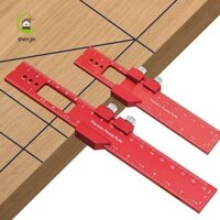 Thước bỏ túi chính xác, Thước theo dõi T-Type W / Slide Stop T, Inch hợp kim nhôm di động và Thước đo đếm mộc