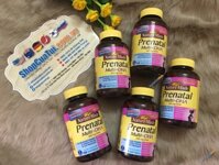 Thuốc Bổ vitamil tổng hợp cho Phụ Nữ Mang Thai, đang bầu, sau sinh Nature Made Prenatal Multi + DHA 200 mg 150 viên