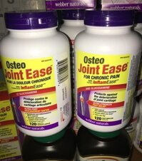 Thuốc Bổ Xương Khớp (Osteo Joint Ease Với InflamEase Và Glucosamine Chondroitin) 120  VIÊN Sản Xuất CANADA