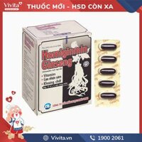Thuốc bồi bổ sức khỏe Homiginmin Ginseng PV | Hộp 60 viên