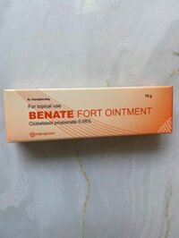 Thuốc bôi ngoài da Benate Fort Ointment (Clobetasol 0.05%) Merap điều trị viêm da, vảy nến, viêm ngứa nặng thay thế Dermovate (10g)