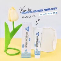Thuốc bôi ngoài da trị hăm, côn trùng cắn Lidomex Sama 0,15% 15g