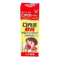 Thuốc bôi nhiệt miệng Taisho Quick Care Nhật Bản – Tuýp 5g hỗ trợ làm dịu vùng loét, sưng đau miệng