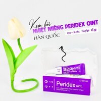 Thuốc bôi trị nhiệt miệng Peridex Oint. 6g