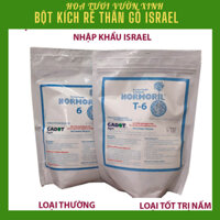 Thuốc Bột Kích Ra Rễ HORMORIL 6 nhập khẩu Israel dùng kích ra rễ nhân giống cho cây thân gỗ hoa hồng, bông giấy, nho,..