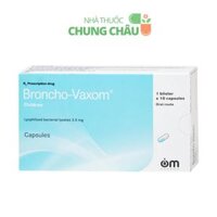 Thuốc Broncho-Vaxom: Tăng cường miễn dịch, phòng ngừa nhiễm khuẩn đường hô hấp tái phát (Thuốc kê đơn)
