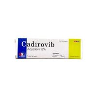 Thuốc Cadirovib (Acyclovir 5%) tuýp 5g chính hãng