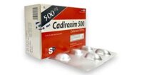 Thuốc Cadiroxime Cefuroxim 500mg hộp 30 viên nén USP