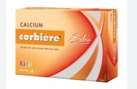 Thuốc Calcium Corbiere Kids Extra Sanofi (Canxi gluconat và Calci lactat) – Bổ sung canxi cho trẻ em (Hộp 3 vỉ x 10 ống x 5ml)