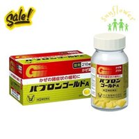 Thuốc cảm cúm Nhật Bản Taisho Pabron Gold A 210 viên