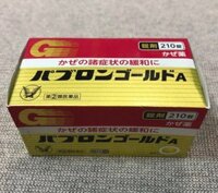 THUỐC CẢM CÚM TAISHO PABRON GOLD NHẬT BẢN – HỘP 210 viên