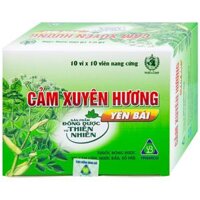 Thuốc Cảm Xuyên Hương Yên Bái điều trị cảm cúm, cảm lạnh (10 vỉ x 10 viên)