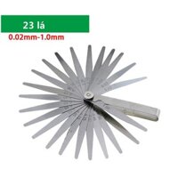 Thước căn lá 0.02~1.00mm 23 lá