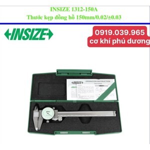 Thước cặp cơ khí đồng hồ Insize 1312-150A