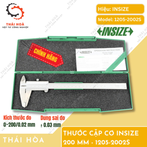 Thước cặp cơ khí INSIZE 1205-2002S