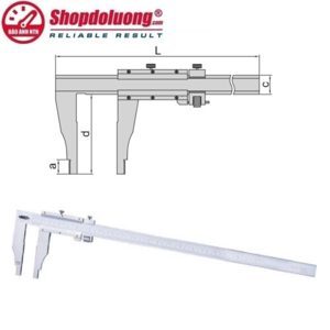 Thước cặp cơ khí Insize 1214-600