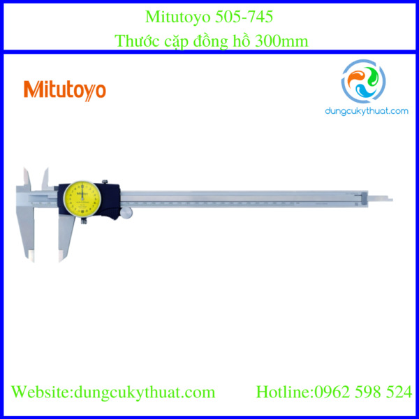 Thước cặp đồng hồ Mitutoyo 505-745