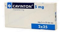 Thuốc Cavinton 5mg Gedeon giảm các triệu chứng tâm thần (2 vỉ x 25 viên)