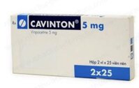 Thuốc Cavinton 5mg Gedeon giúp giảm các triệu chứng tâm thần (2 vỉ x 25 viên)