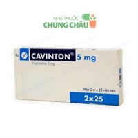 Thuốc Cavinton 5mg: Giảm triệu chứng sa sút trí tuệ và rối loạn tâm thần do nguyên nhân mạch